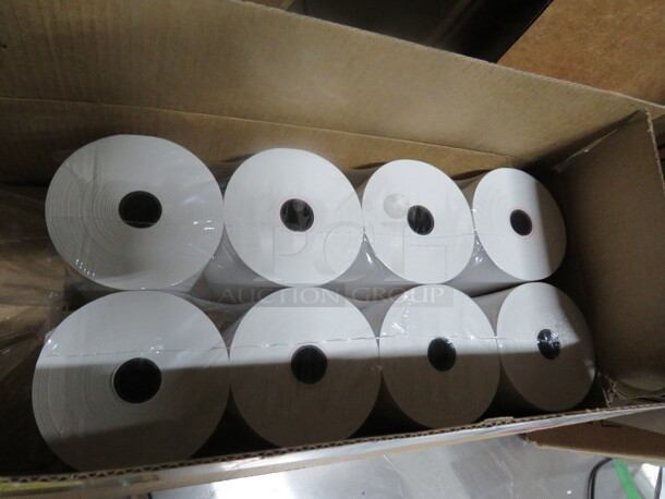 One Lot Of 10 Rolls Of Thermal Roll Tape. 