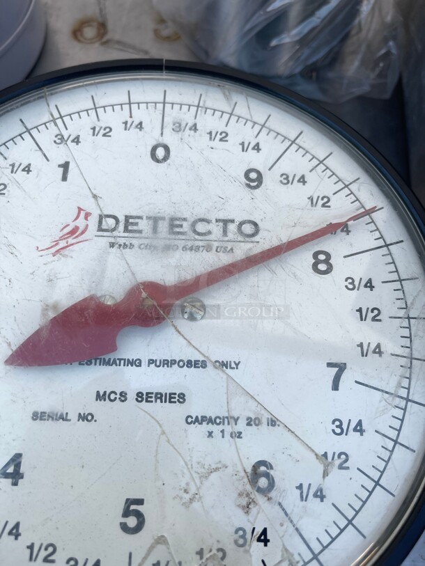 Detecto Commercial Scale 20lb NSF Made in The USA - Image 5 of 6