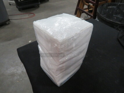 One Pack Of White Bar Napkins.