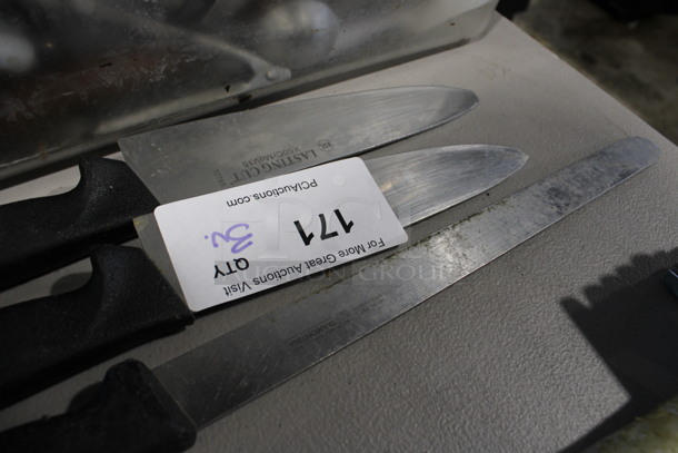 3 Various Metal Knives. Includes 18", 12.5". 3 Times Your Bid! - Image 3 of 3
