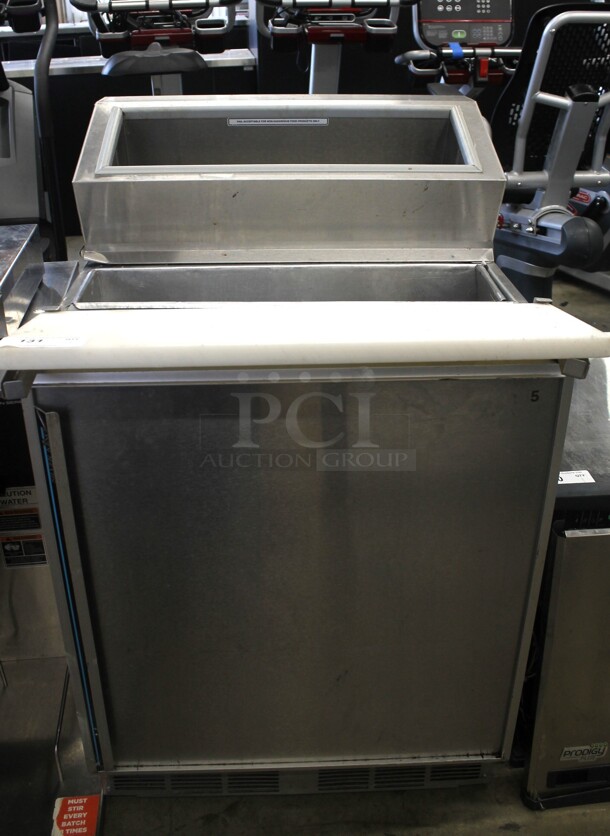 Silver King SKF2A Stainless Steel Prep Table. 115 Volts, 1 Phase. Tested and Working! - Image 1 of 5