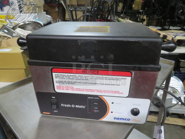 One Nemco Fresh O Matic Steamer. $1998.70 - Image 1 of 2