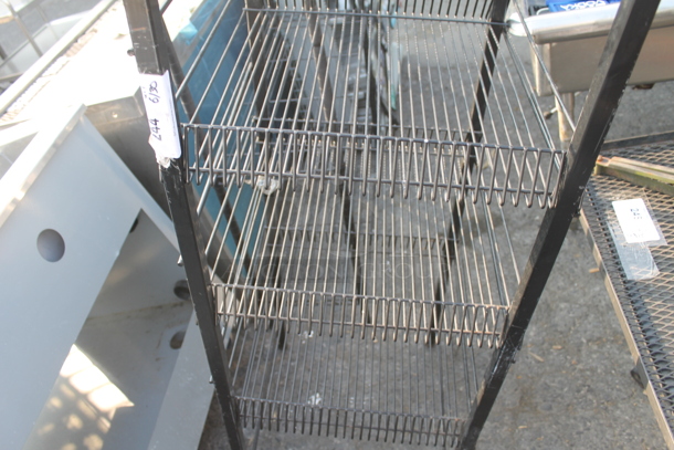 Steel Shelving Unit On Galvanized Legs - Image 2 of 4