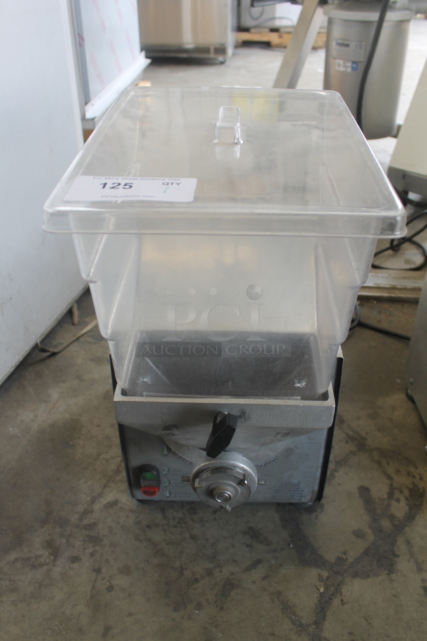 2011 Olde Tyme PN2 Stainless Steel Commercial Countertop Nut Grinder. 115 Volts, 1 Phase. Tested and Powers On But Parts Do Not Move - Image 2 of 5