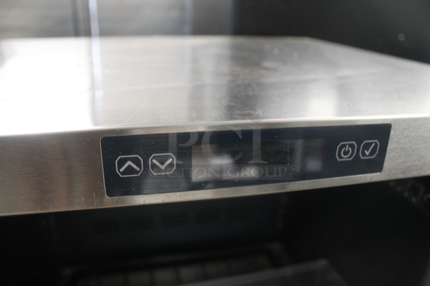 Stainless Steel Commercial Mini Cooler Merchandiser. Tested and Working! - Image 5 of 5