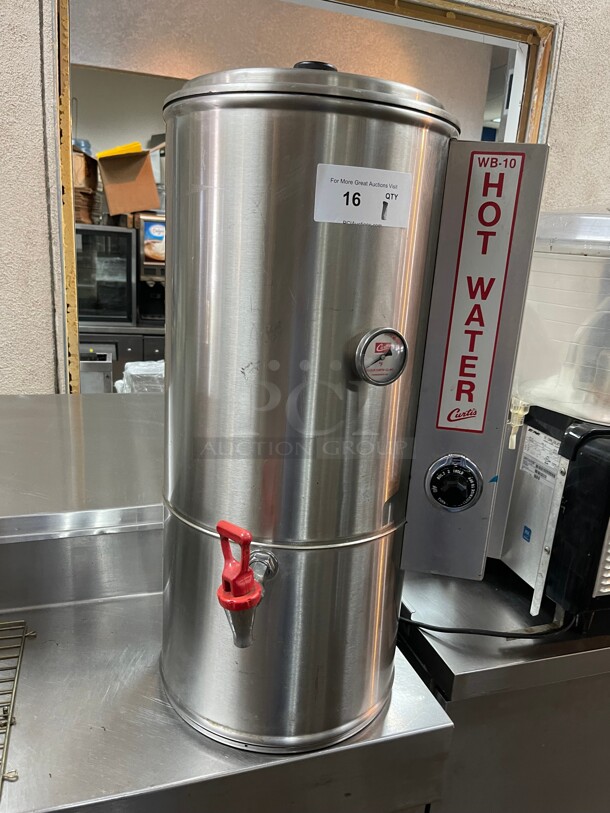 Working! Curtis (WB-10-12) - 10 gal Commercial Water Boiler 220 Volt 1 Phase NSF Tested and Working - Image 2 of 7