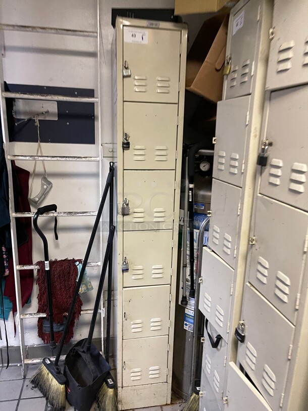 Commercial Employee Lockers NSF Great For Any Restaurant Kitchen  - Image 3 of 6