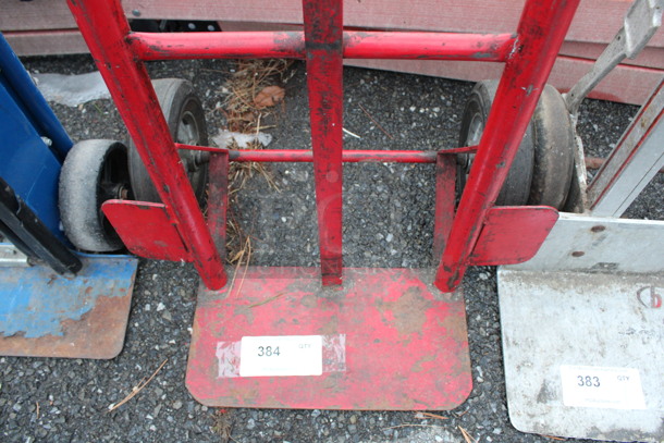 Red Metal Furniture Dolly. 20x17x45 - Image 5 of 5