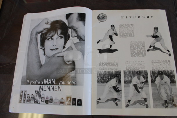 Official Program From Yankees vs Milwaukee Braves 1958 World Series! - Image 3 of 7