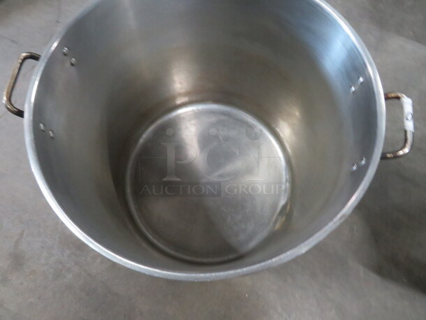 One Stainless Steel Stock Pot. 20.5X20 - Image 2 of 2
