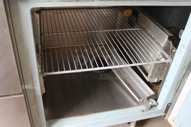 2017 Delfield 18699PTBMP Stainless Steel Commercial Sandwich Salad Prep Table Bain Marie Mega Top on Commercial Casters. 115 Volts, 1 Phase. Tested and Working! - Image 5 of 9