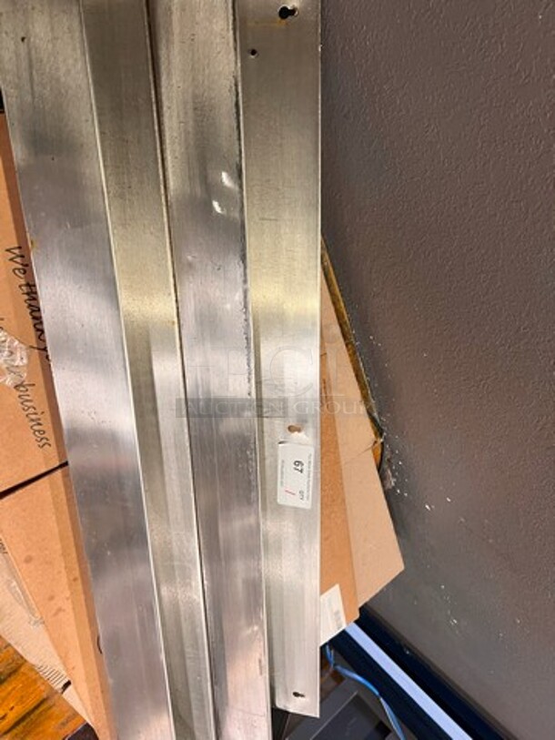 Stainless Steel Double Liquor Rail
42" 
 - Image 1 of 2