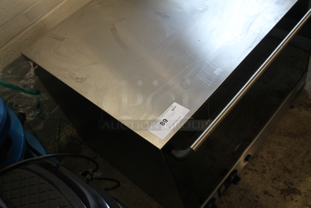 Anvil COA 8005 Stainless Steel Commercial Electric Powered Convection Oven w/ View Through Door, Metal Oven Rack and Thermostatic Controls. 230 Volts, 1 Phase. - Image 3 of 10