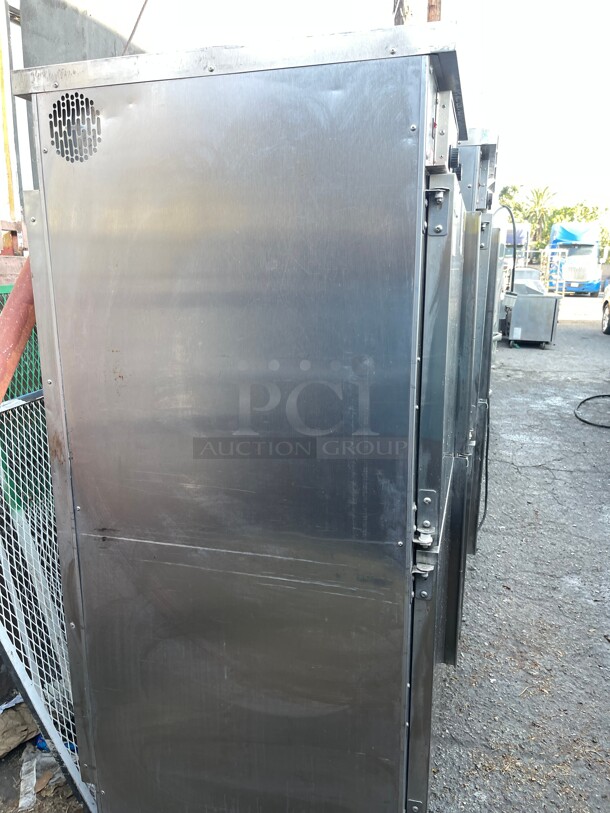 WOW! Winston CVap 22cf Electric Commercial Holding Cabinet Full Size w/ Fan NSF 220 Volt 1 Phase Tested and Working! - Image 7 of 10