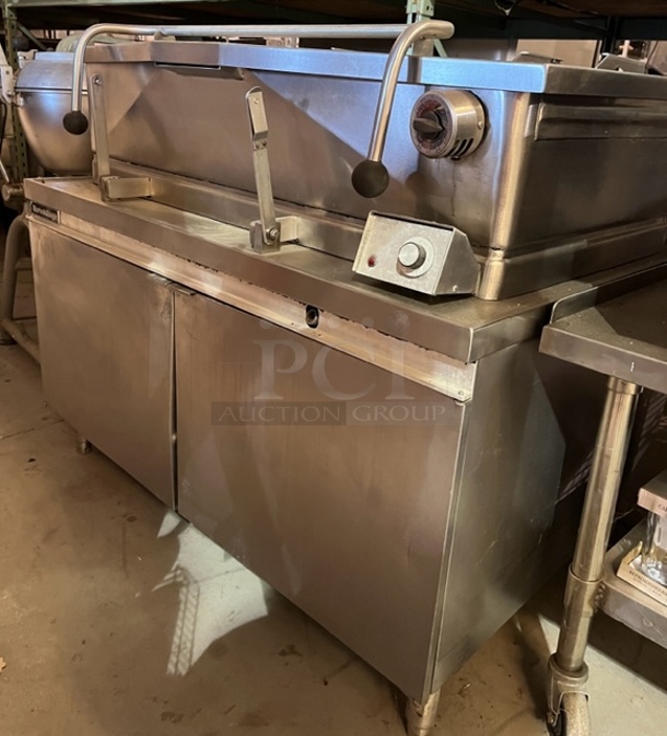 Market Forge 40 Gallon Tilt Griddle, LP Gas, Tested & Working!  - Image 3 of 4