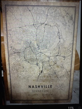 One Canvas Print. 32X48
