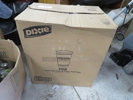 One Case Of 21oz To Go Cups.