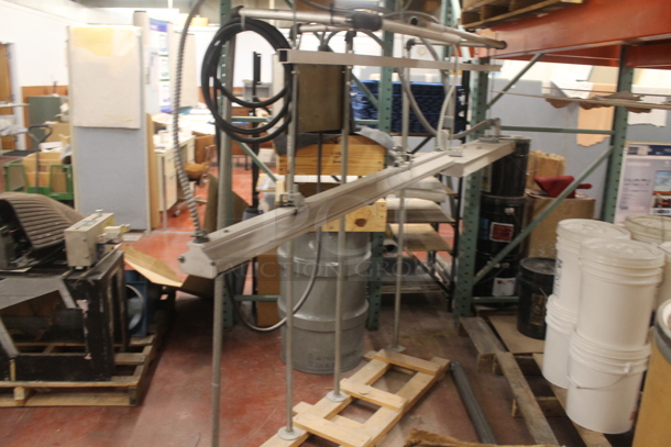 ALL ONE MONEY! PALLET LOT of Various Items Including Breaker and Metal Barrel. BUYER MUST REMOVE. - Image 3 of 6