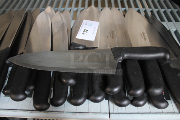 25 NEW SHARPENED Stainless Steel Chef Knives. 25 Times Your Bid! - Image 4 of 5