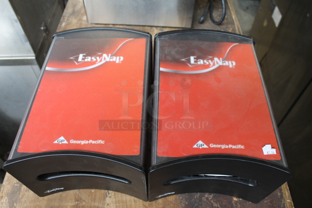 2 EasyNap Black Poly Countertop Napkin Dispensers. 2 Times Your Bid! - Image 4 of 4