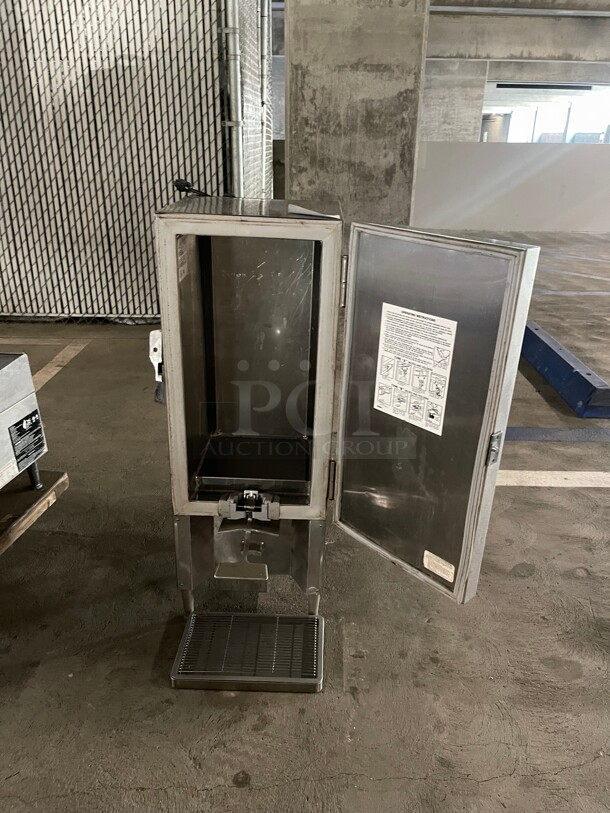 Silver King 6 gal Refrigerated Milk Dispenser w/ (1) Valve - Stainless, 115v NSF Tested and Working! - Image 7 of 7