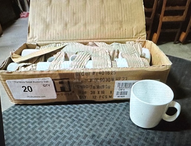 NEW FOH 7oz Mod Coffee Cup. #DCS030WHP23. 12XBID $63.80. - Image 1 of 1