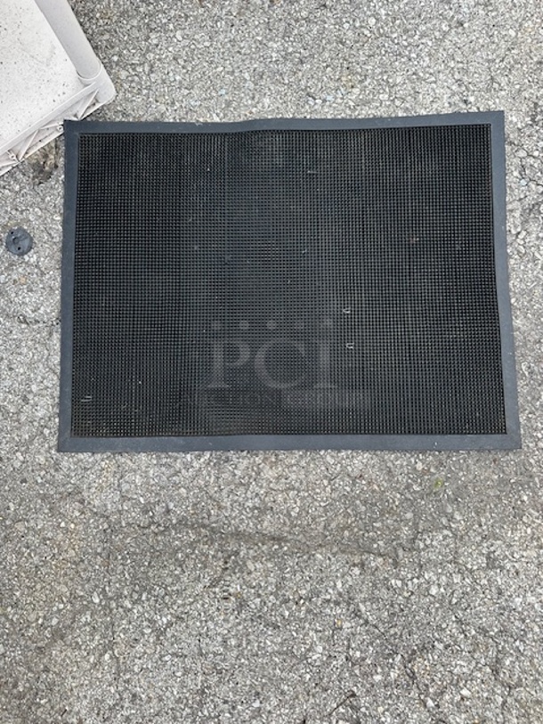 One Black Floor Mat. 32X24 - Image 1 of 1