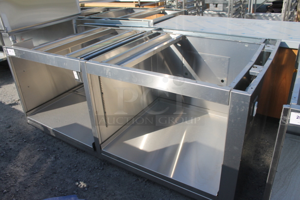BRAND NEW! Stainless Steel Counter Frame w/ Under Shelf. - Image 1 of 7