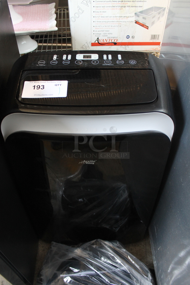 BRAND NEW SCRATCH AND DENT! Arctic King KAP14R1CBL Metal Portable Air Conditioner. 115 Volts, 1 Phase. 13,500 BTU. Tested and Working! - Image 3 of 10