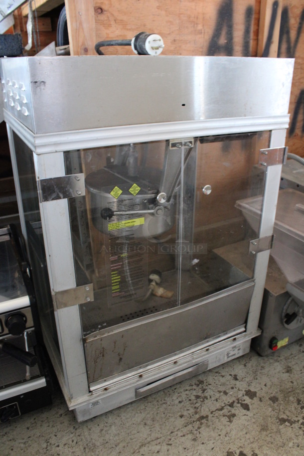 Gold Medal Model 2001ST Metal Commercial Countertop Popcorn Machine Merchandiser. 120 Volts, 1 Phase. 28x20x40. Cannot Test Due To Plug Style - Image 4 of 7