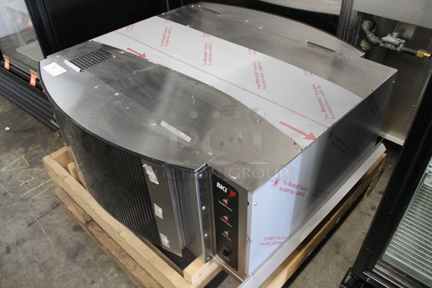 BRAND NEW! BKI VGH-8 Stainless Steel Commercial Ventless Extraction Hood System for VGG 8/16 w/ 2 Stage Filtration. Stock Picture Used as Gallery Picture. 208-240 Volts, 1 Phase.  Goes GREAT w/ Lot #3! - Image 3 of 5