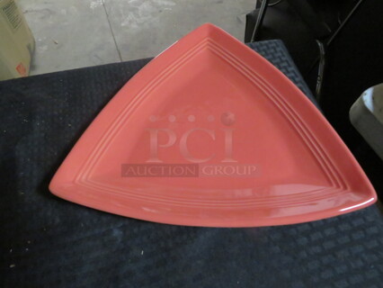 13X12.5 Tuxton Triangular Plate. 11XBID