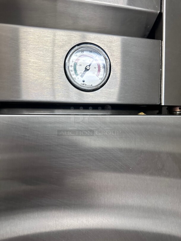 Working! True T-49 54 inch Two Section Reach In Commercial Refrigerator, (2) Left/Right Hinge Solid Doors, 115v NSF Tested and Working! - Image 6 of 9