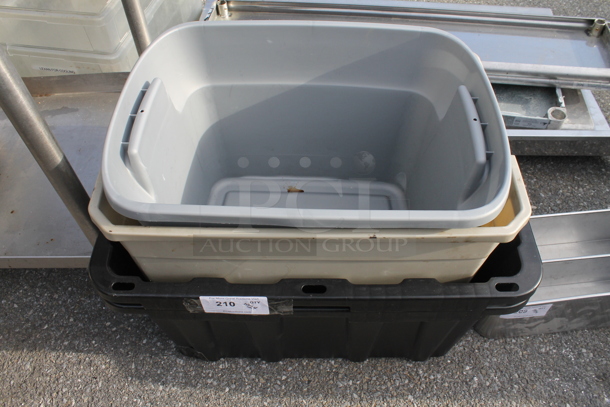 ALL ONE MONEY! Lot of Various Poly Bins! - Image 1 of 2