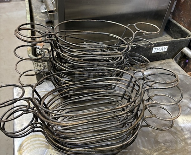 Black Metal Baskets, 11 x Bid - Image 1 of 1