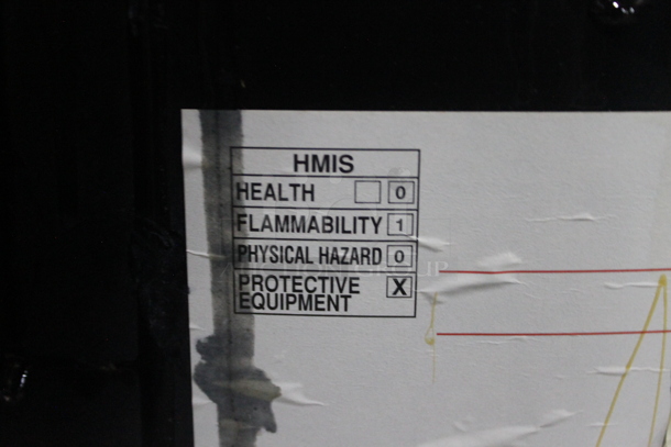 ALL ONE MONEY! PALLET LOT OF 4  Trilene Hydrocarbon Polymer Metal Barrels. BUYER MUST REMOVE.  - Image 4 of 7