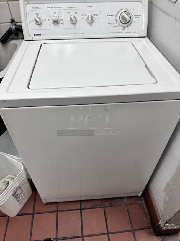 Kenmore 20232 3.5 Cu. Ft. Top-Load Washer W/Porcelain Basket - White 115 Volt Working! - Image 7 of 7
