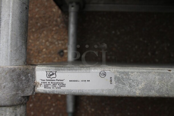 Stainless Steel Equipment Stand w/ Metal Under Shelf. - Image 3 of 3