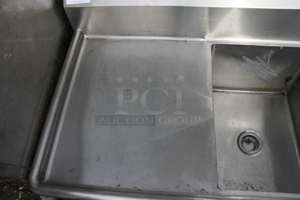 John Boos Stainless Steel Commercial 3 Bay Sink w/ Dual Drain Boards. Bays 18x23.5x13 - Image 5 of 9