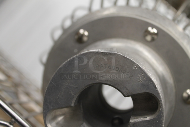 ALL ONE MONEY! Lot of Metal 60 Quart Whisk Attachment for Mixer and Metal Commercial Pelican Head w/ S Blade. Missing Front Piece. - Image 7 of 7