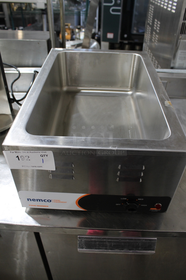 2019 Nemco 6055A Stainless Steel Commercial Countertop Food Warmer. 120 Volts, 1 Phase. Tested and Working! - Image 1 of 3