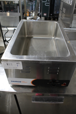 2019 Nemco 6055A Stainless Steel Commercial Countertop Food Warmer. 120 Volts, 1 Phase. Tested and Working!