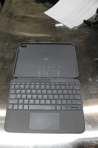 Logi Gray Keyboard Attachment for Tablet.