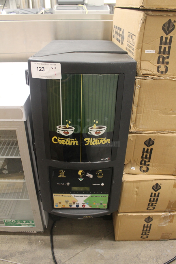 2012 EIEIO FC2613 Commercial Electric Countertop Black Coffee, Cream And Sugar Dispenser. 120V. 