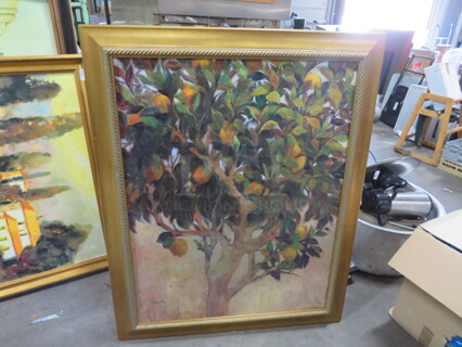 One 41X51 Framed Picture.