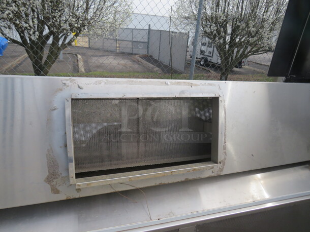 One Stainless Steel 8 Foot Hood System With Filters, Return Air, Ansul And Box. Model# SHC-C-W-94-625-ND-60. 95X24X59 - Image 6 of 6