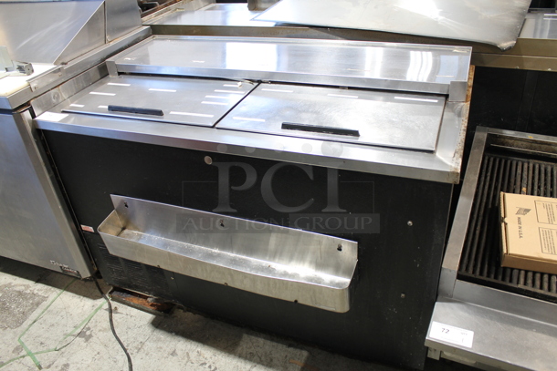 Beverage Air DW49 Stainless Steel Commercial Back Bar Bottle Cooler w/ Speedwell and 2 Sliding Lids. 115 Volts, 1 Phase. Tested and Powers On But Does Not Get Cold - Image 1 of 6