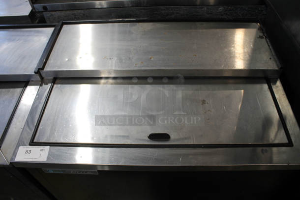 2018 True T-36-GC-HC Stainless Steel Commercial Back Bar Bottle Cooler w/ Sliding Lid. 115 Volts, 1 Phase. Tested and Powers On But Does Not Get Cold - Image 2 of 5