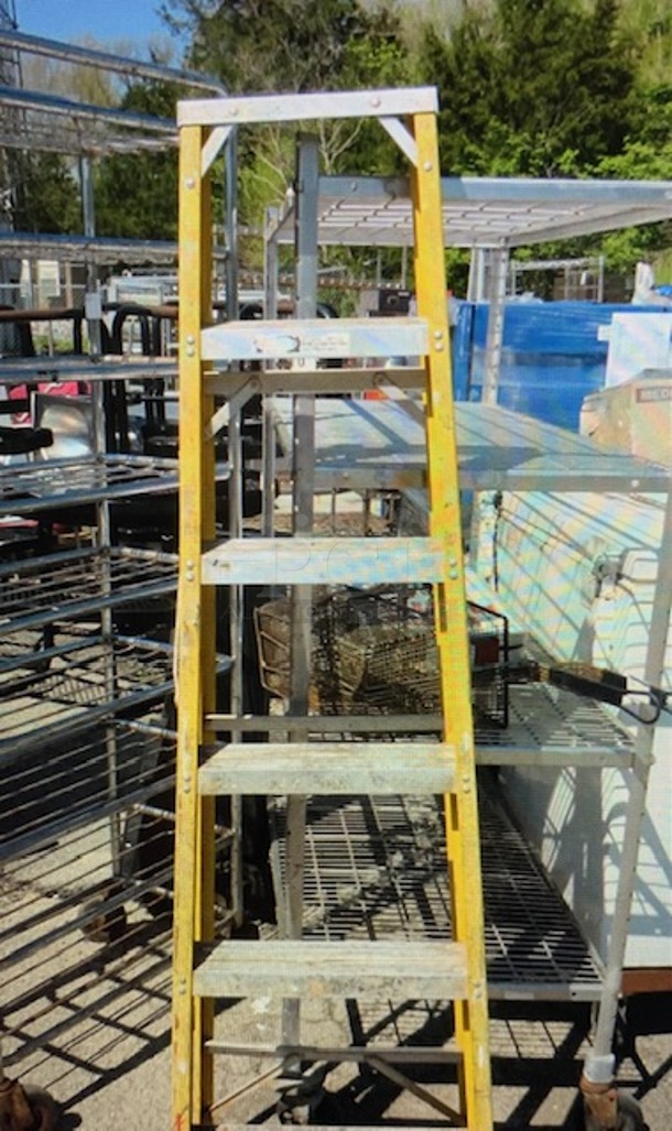 One 6 Foot Step Ladder. - Image 1 of 1