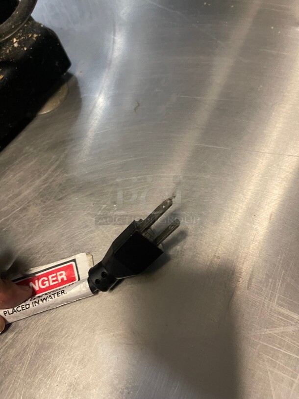 GEHLS HT2 Commercial Dispenser Nacho Cheese Sauce Machine Warmer Hot Top 2 Black 115 Volt Missing Dispenser  - Image 8 of 9